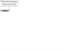 Tablet Screenshot of kraetzig-gruppe.de